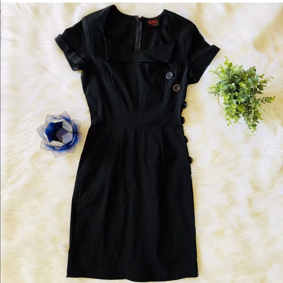 folter Dresses & Skirts - Folter Women's Black Pencil /Sheath Dress